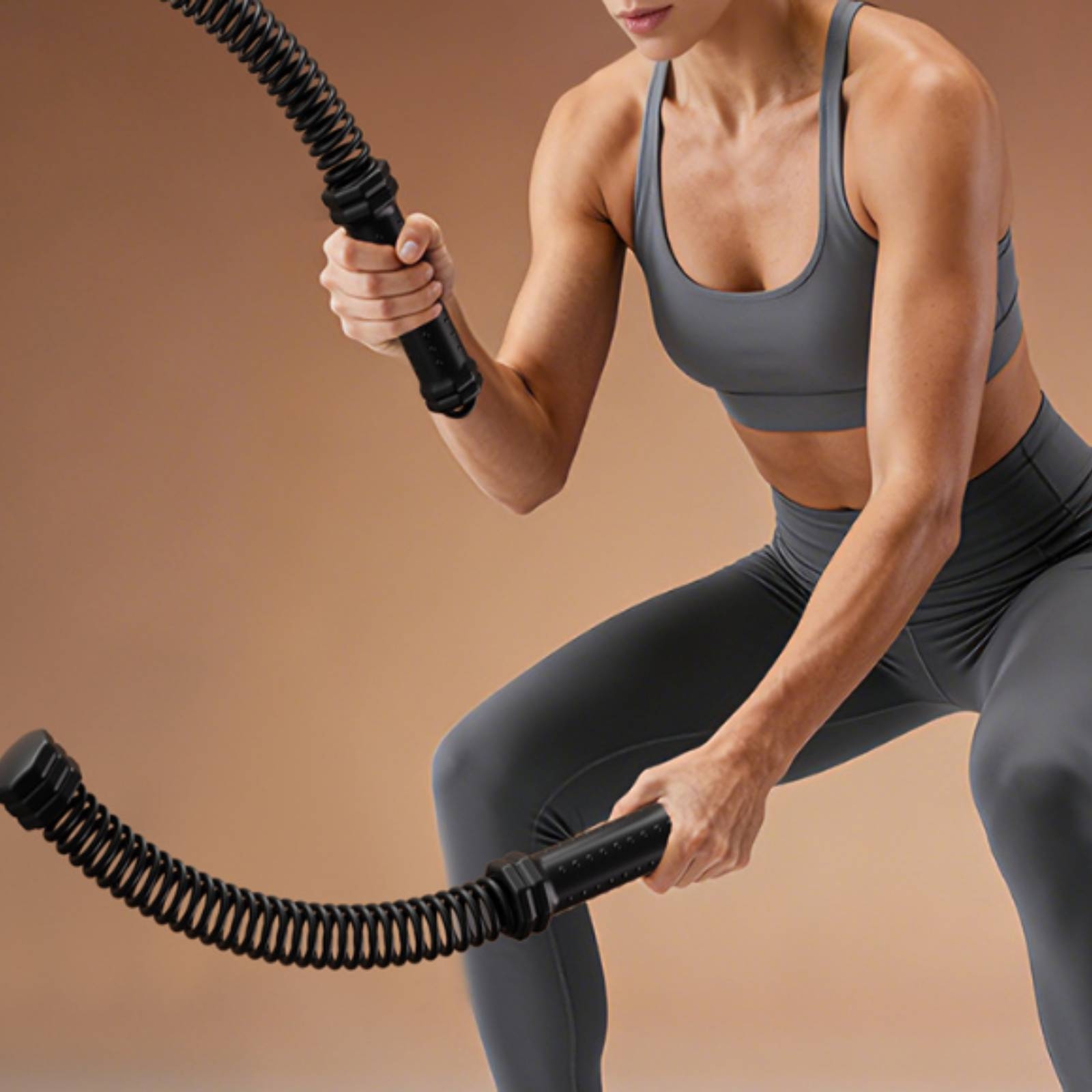 Spring Exercise Rope Ergonomic - Resistance Band ulasan dan harga