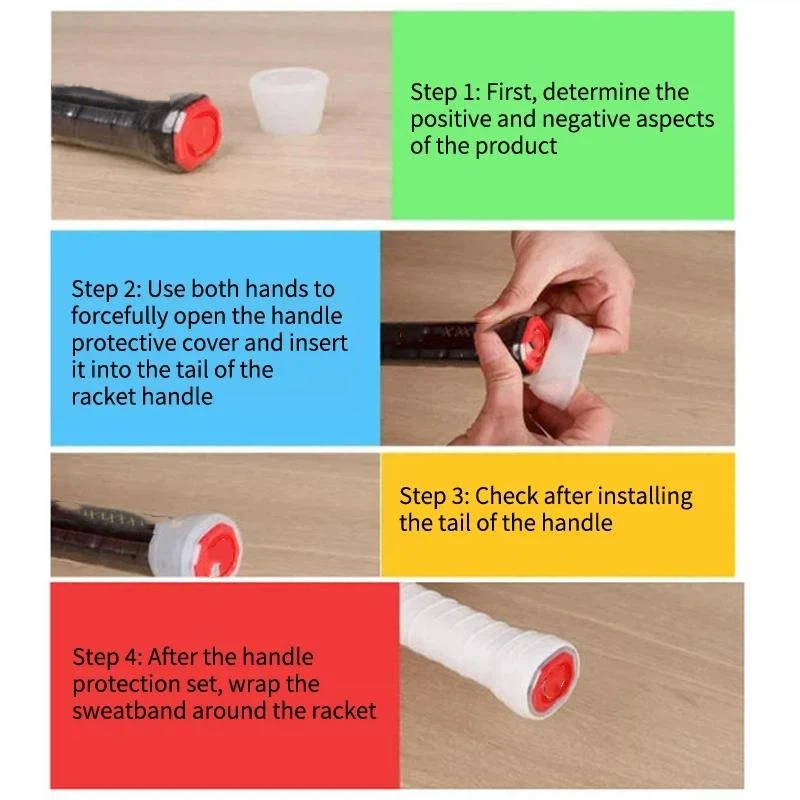 Handle End Cover Tennis Racket - Tennis Racket ulasan dan harga