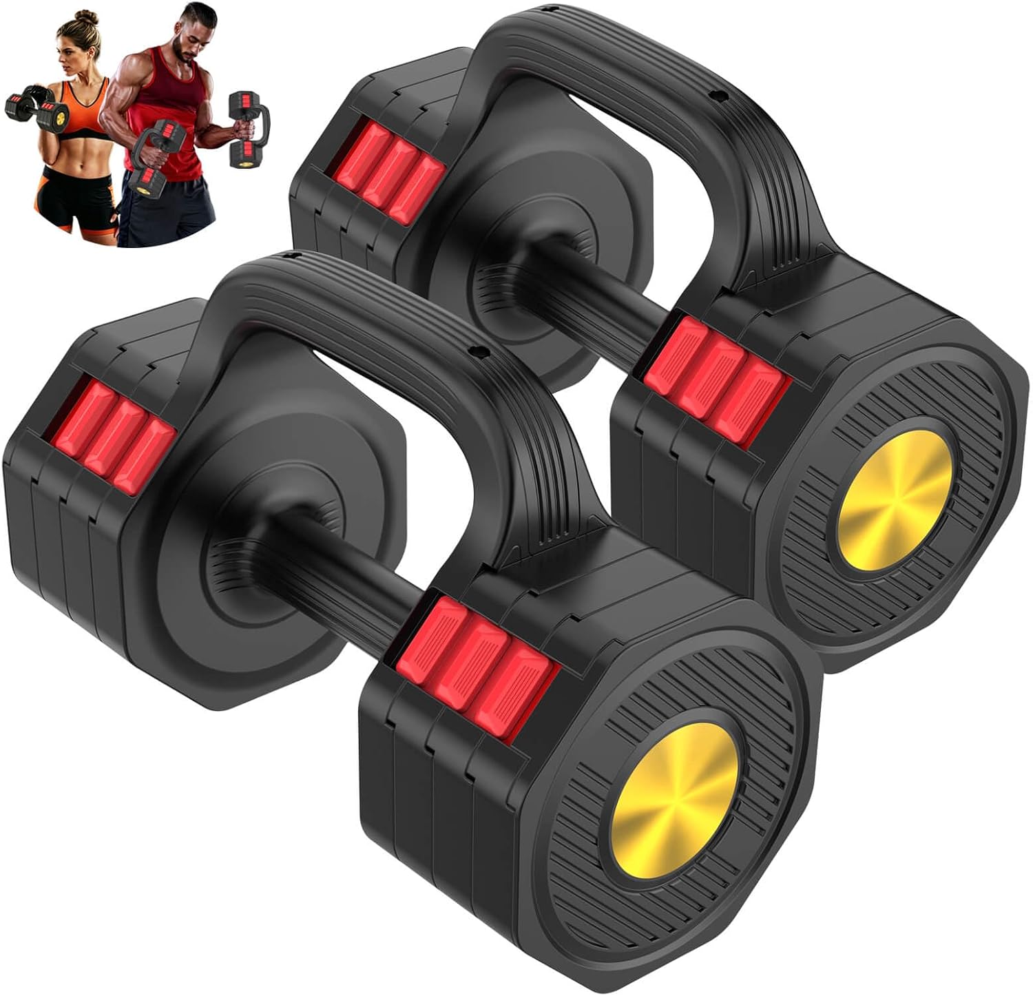 Adjustable Dumbbell Set 5-20.5 - Dumbbell Set ulasan dan harga