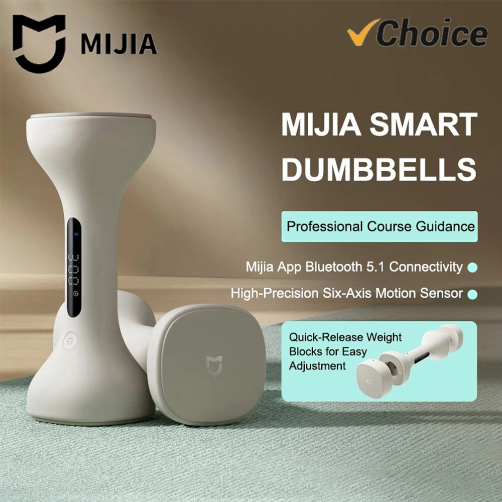 New MIJIA Smart Dumbbells Men  - Dumbbell Set ulasan dan harga